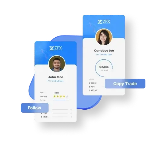 ZFX — 官网产品与服务画面